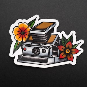 Polaroid SX-70 Tattoo Flash Sticker