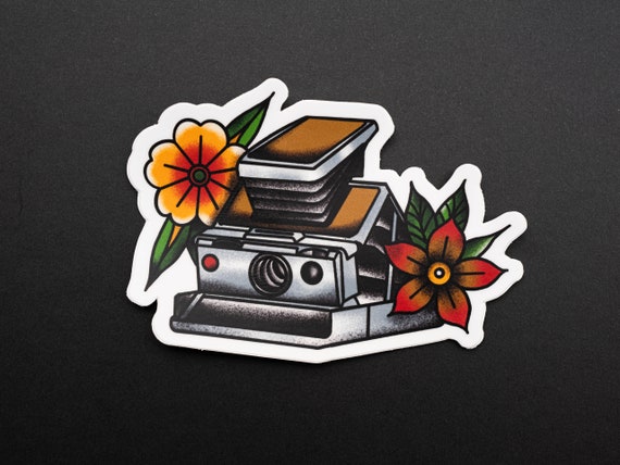 Polaroid SX-70 Tattoo Flash Sticker