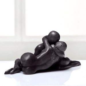 Sensual Touch - Man and Woman Sculpture