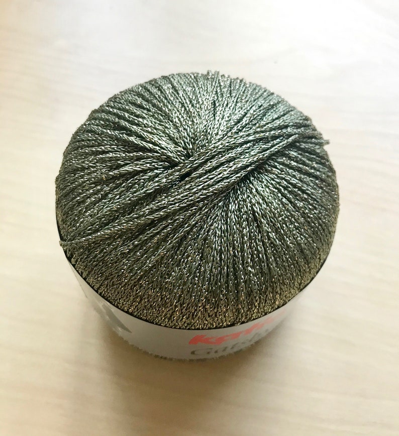YARN Katia Gatsby Metallic Yarn Etsy