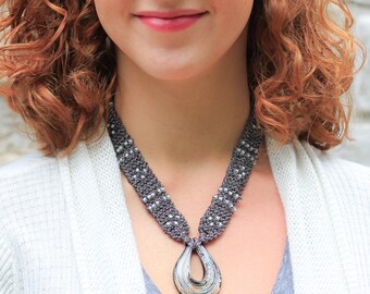 DIY KNITTING KIT - Granada Necklace