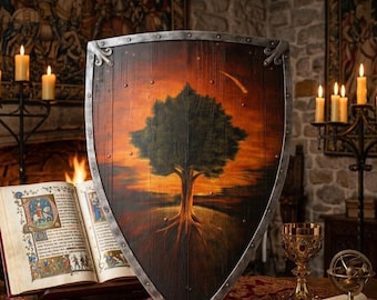 Ser Duncan The Tall Shield | Hedge Knight Tree & Star Prop Medieval