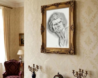 The portrait of David (A4 Digital)