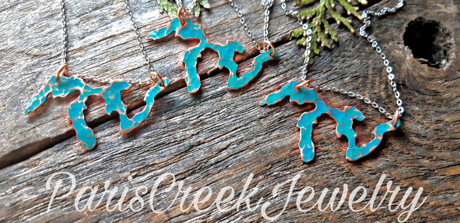 Great Lakes Necklace Great Lakes Jewelry Michigan Necklace Etsy
