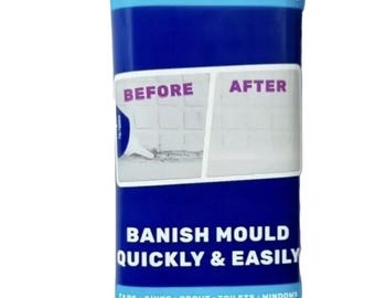 Mould Magic Extreme Gel 120g Tube | Grout & Mildew Remover for Tiles Sinks Windows