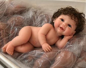 Handmade Full Silicone Reborn Baby doll Newborn Boy or Girl