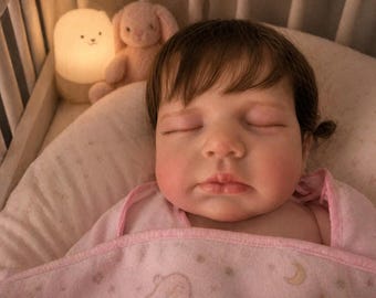 Handmade Full Silicone Reborn Baby doll Newborn Boy or Girl