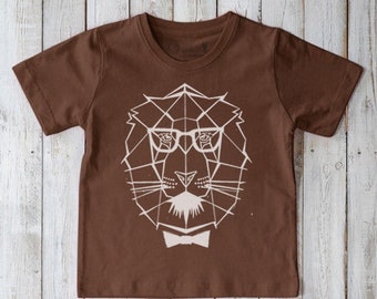 Lion T-shirt for Kids, Funny T-shirts, Lion Lover, Lion Gifts, Gift for Children, Organic Clothing, Organic Kids Clothes