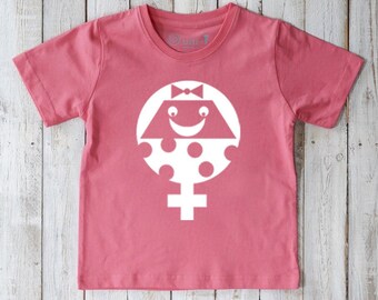Camiseta infantil de algodón orgánico: ropa infantil estampada a mano