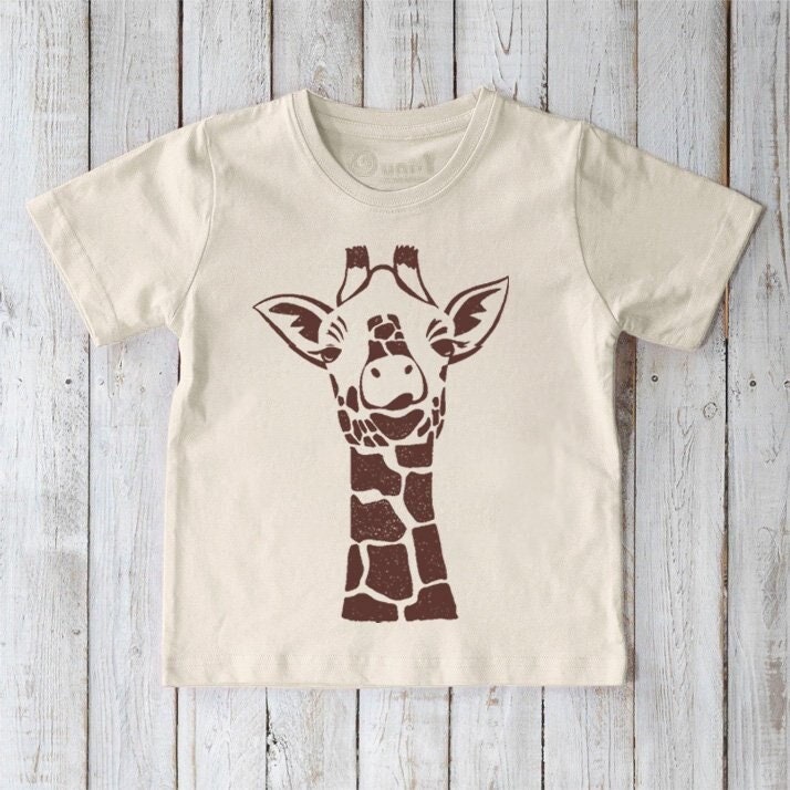 kids giraffe shirt