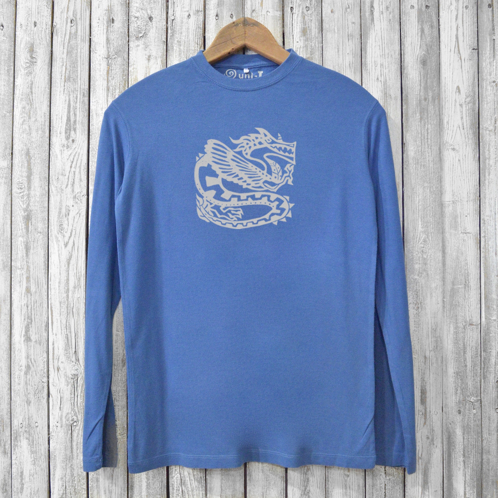 Dragon T Shirt | Long Sleeve T-shirt for Men | Dragon Gift