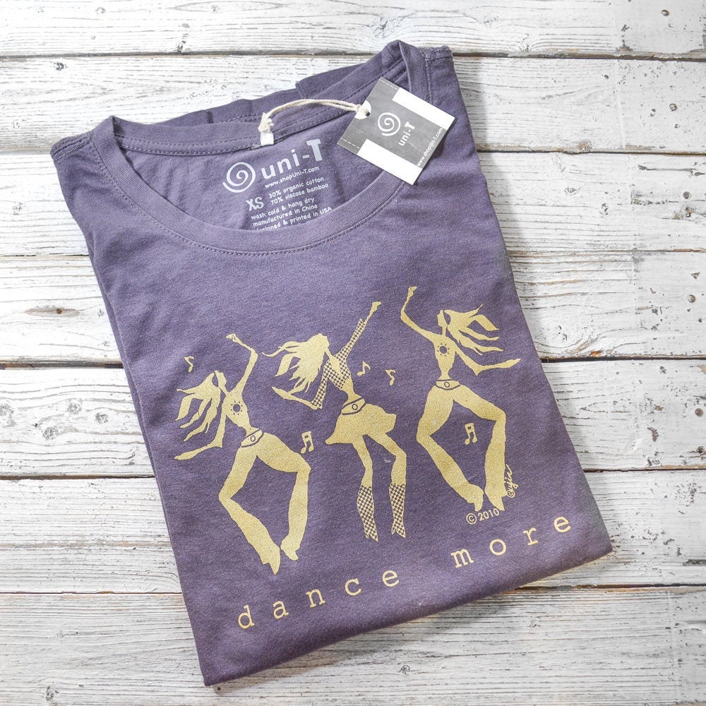 Women's Long Sleeve Graphic Tee Dance 