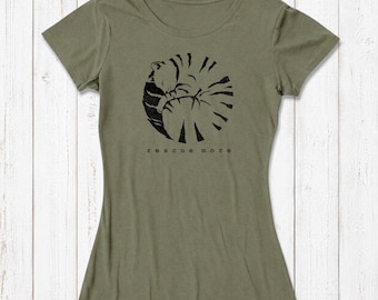 Rescue Cat Graphic Tee: Bamboo Organic Cotton T-Shirt