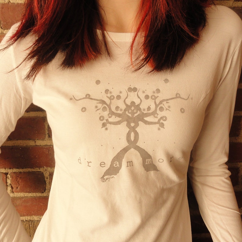 Women's Bamboo Tshirt Long Sleeve T Shirts Organic Long Etsy