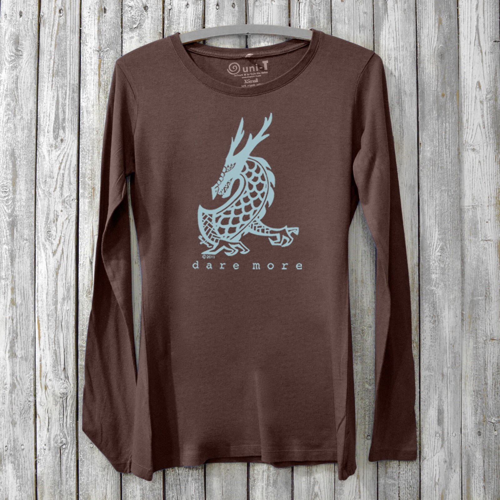 Long Sleeve Women's T Shirt Dragon T 