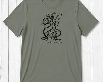Neuron Graphic T-Shirt: Bamboo Organic Cotton Science Tee