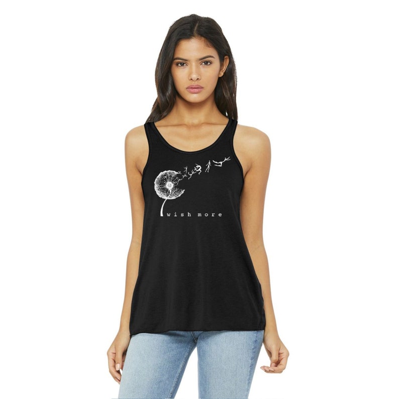 Dandelion Flowy Tank Top - Wish More