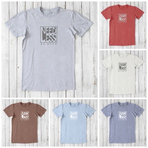 Men's Graphic Tee, Organic Clothing, Urban Tshirt, Inspirational Tshirt, Organic Cotton T-shirt, Bamboo Tee Shirt, Typography Shirt, DO MORE image 8
