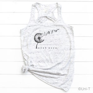 Dandelion Flowy Tank Top - Wish More