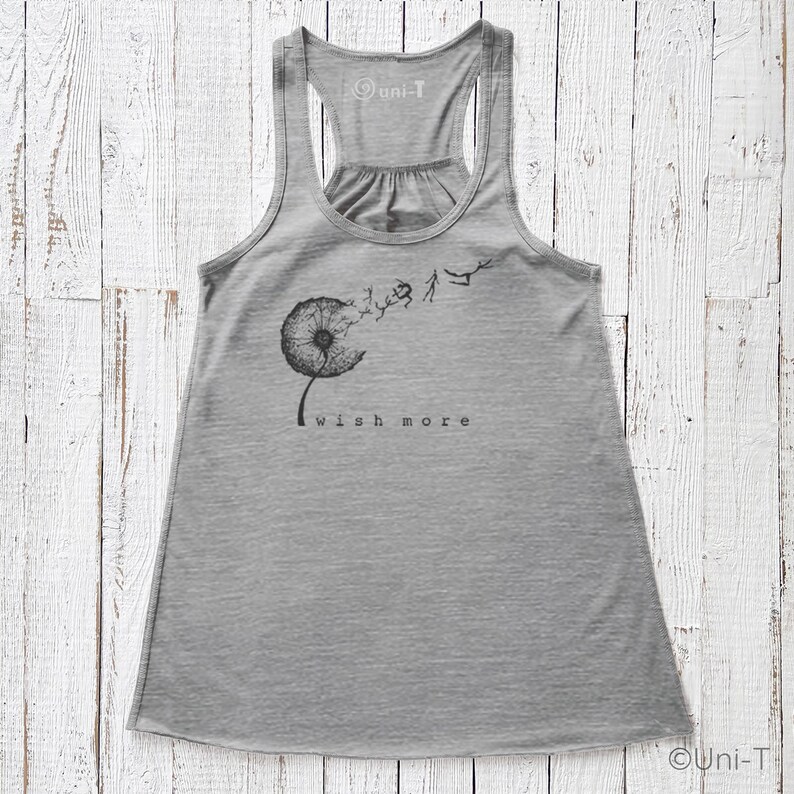 Dandelion Flowy Tank Top - Wish More