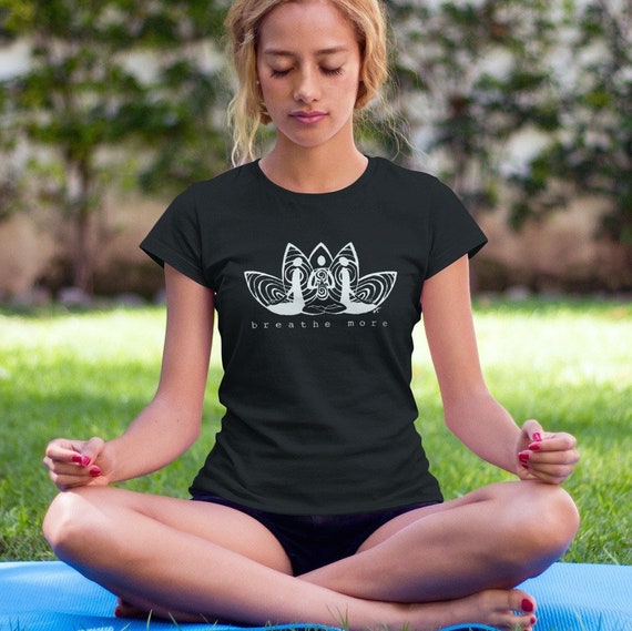 Breath T-Shirt Yoga Relaxation Cool Gift Breath T-Shirt Yoga Relaxation Cool Gift