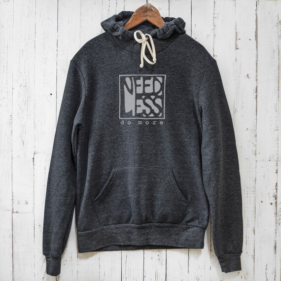 Umweltfreundlicher Fleece Hoodie für Herren, Grafik-Hoodies für