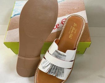 Sandalias de mujer de piel sintética hechas a mano para mayor comodidad durante todo el día – Sandalias de verano artesanales para caminar todo el día