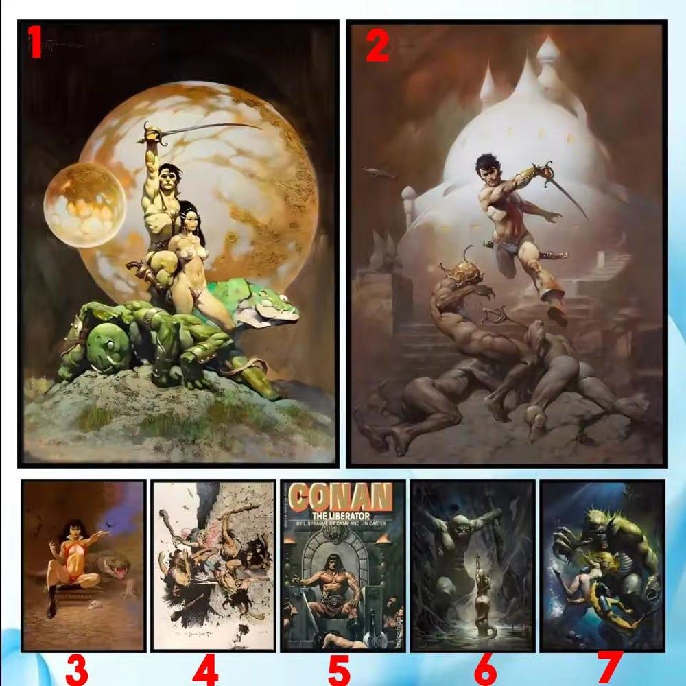 Legacy : Frank Frazetta /フランク・フラゼッタ Frank frazetta art - Etsy 日本