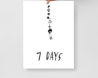 Hanging Cover Poster
