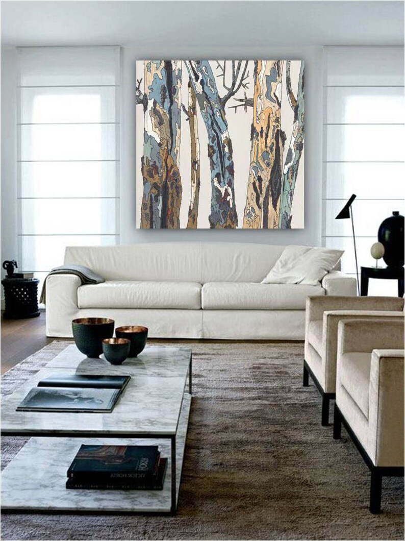 Oversized Square Wall Art Extra Large Canvas Print Home Wall Etsy