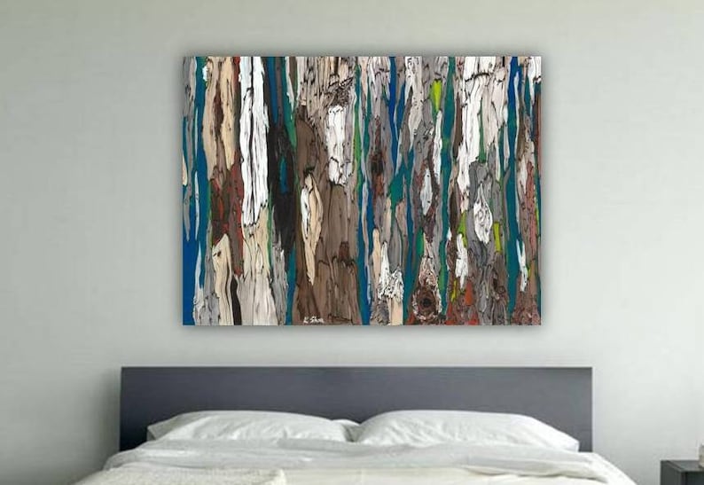 Oversized Masculine Art Extra LARGE Wall Art Bedroom Etsy UK