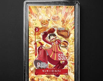 Monkey D. Luffy Extended Art Background, One Piece Promo Card Art (Digital Download)