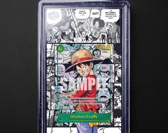 Monkey D. Luffy Extended Art Background, One Piece Manga Art (Digital Download)