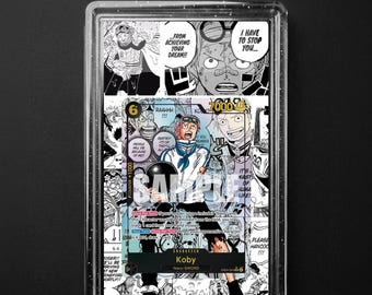 Koby EB04-044 Adventure on Kami's Island Manga Rare, One Piece Extended Art Slab Background, PSA CGC TAG, Digital Download