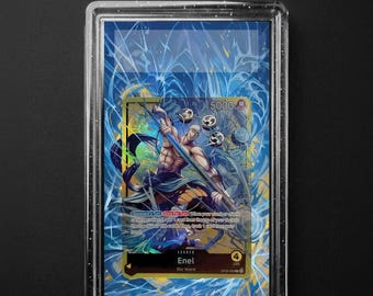 Enel OP05-098 One Piece Promotion Cards Promo Sound Loader Vol 2, One Piece Extended Art Slab Background, PSA CGC TAG, Digital Download