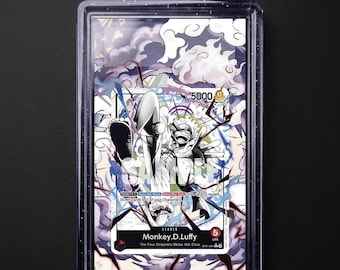 Monkey D. Luffy Gear 5 Extended Art, One Piece Leader Card Art (Digital Download)