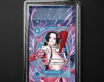 Hancock 26/60 One Piece Heroines Edition Super Rare Alt Art, One Piece Extended Art Slab Background, PSA CGC TAG, Digital Nedladdning