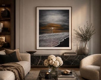 Moody Coastal Wall Art