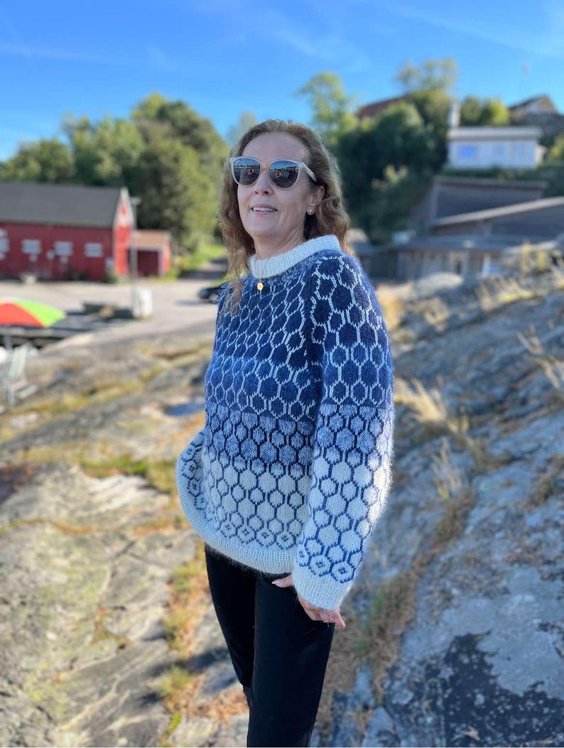 Ing Sweater Knitting Pattern | Scandinavian Colourwork Sweater ...