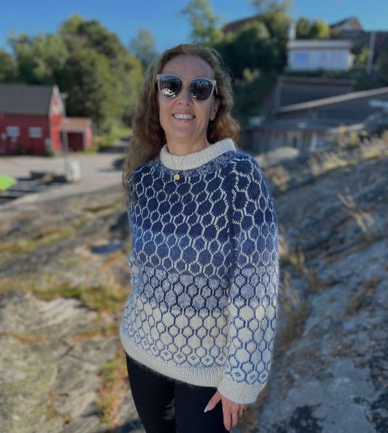 Ing Sweater Knitting Pattern | Scandinavian Colourwork Sweater ...