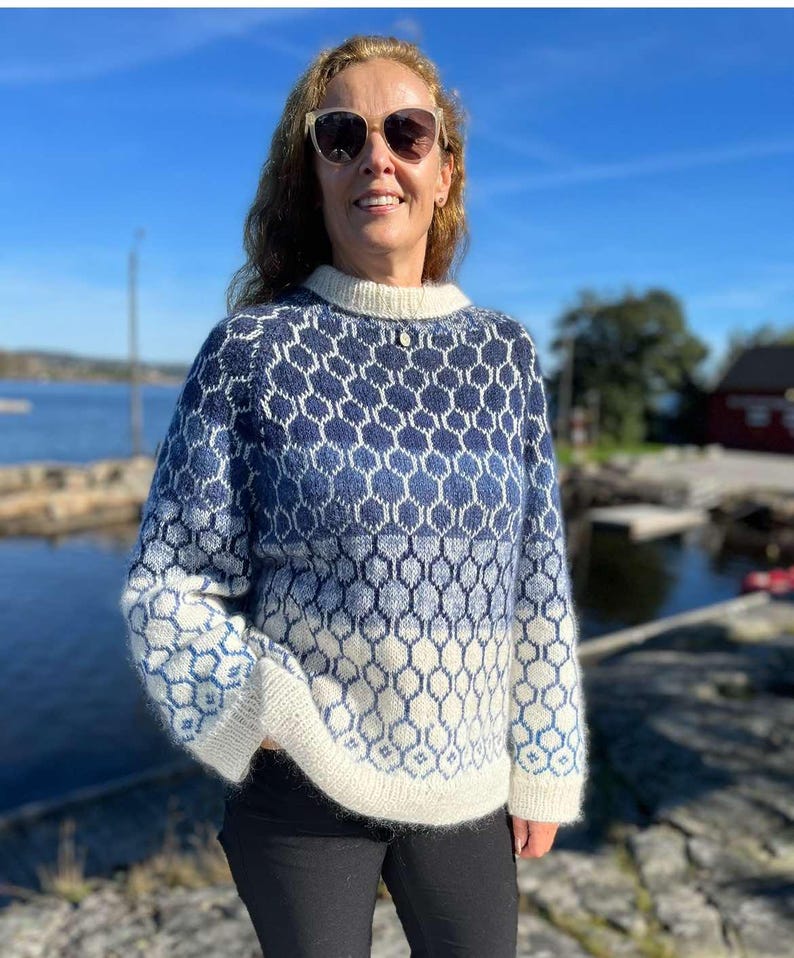 Ing Sweater Knitting Pattern | Scandinavian Colourwork Sweater ...