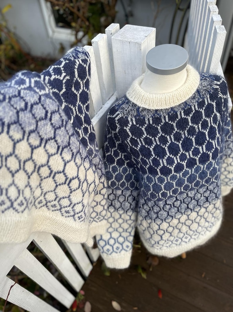 Ing Sweater Knitting Pattern | Scandinavian Colourwork Sweater ...