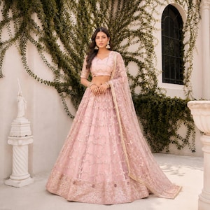 etsy pink dress Pink Wedding Guest Dress
