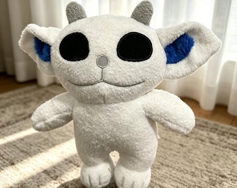 Ned Plush Toy – Twenty One Pilots Inspired Soft White Stuffed Animal Doll, 20cm Collectible Fan Gift