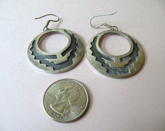TAXCO Mexico Sterling Silver Dangle Earrings