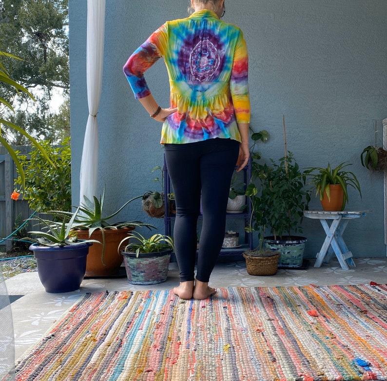 Rainbow Jacket Size Small Medium