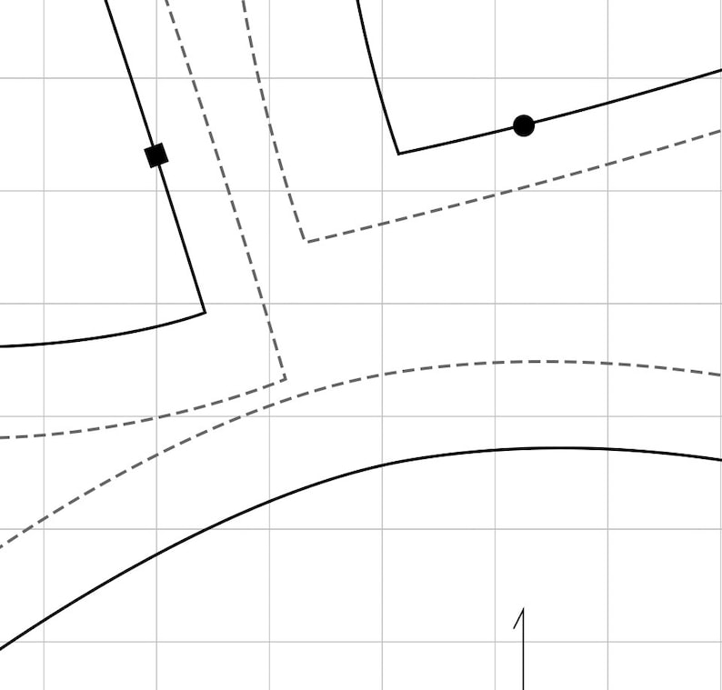 Collarette Pattern 1890s M-4X Collarette Capelet Pdf Pattern With 14-19