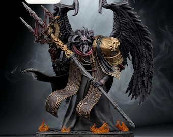 Elden Ring – Lord of Blood | Hemorrhage Dominion STL Statue | 3D Print Model | Digital STL File