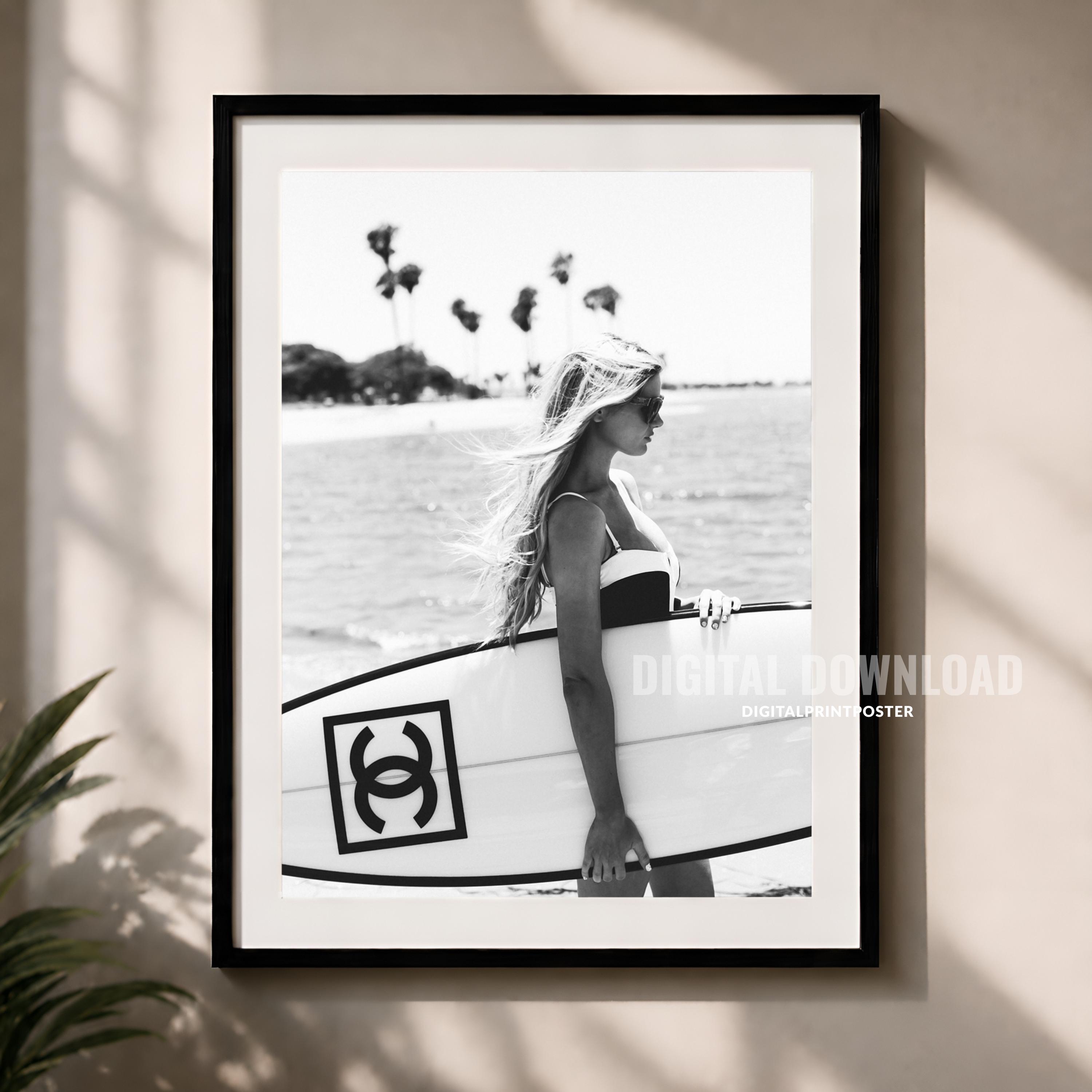 Chanel Vintage Poster - Etsy Chanel Vintage Poster - Etsy