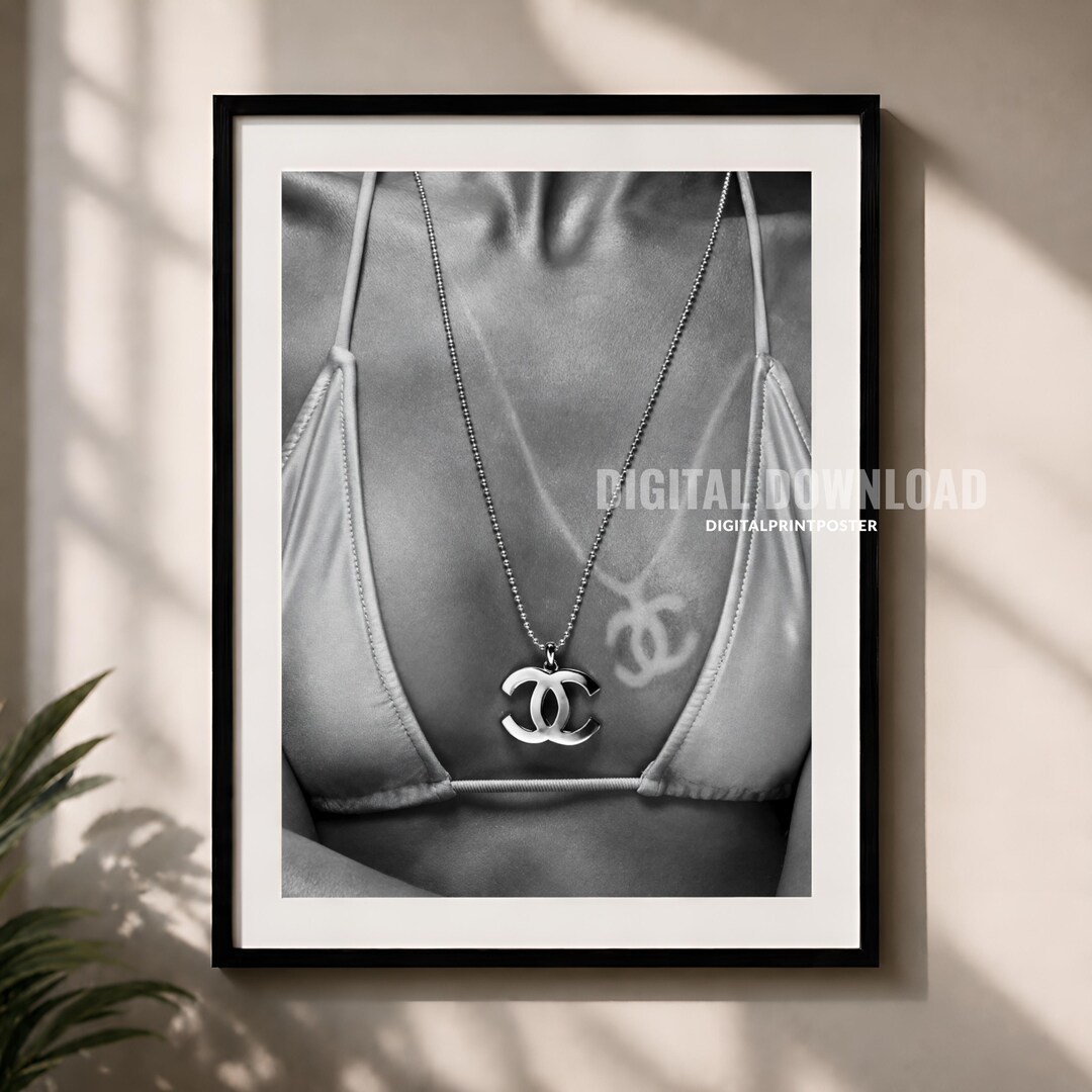 Tan Lines Poster, High Fashion Poster, Dorm Room Poster, Chic Poster, Digital Download, Ta